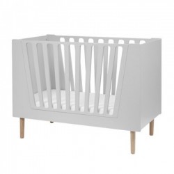 Otroška posteljica By Deer 60 x 120 cm Grey